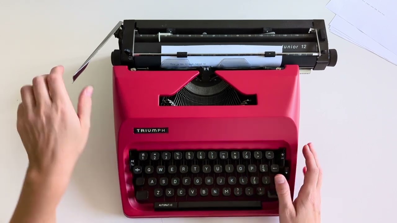 Tony's Typewriters - Triumph Junior 12