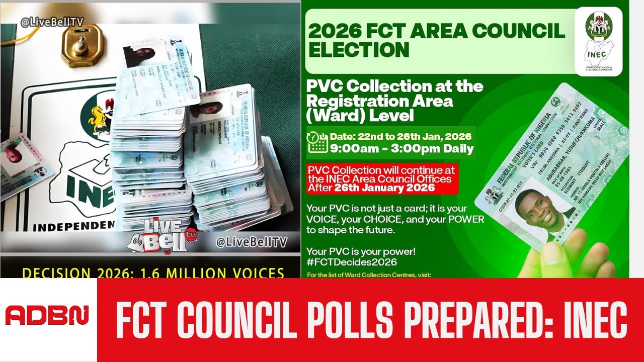 INEC  Confirms Readiness For February 21 FCT  Council Election