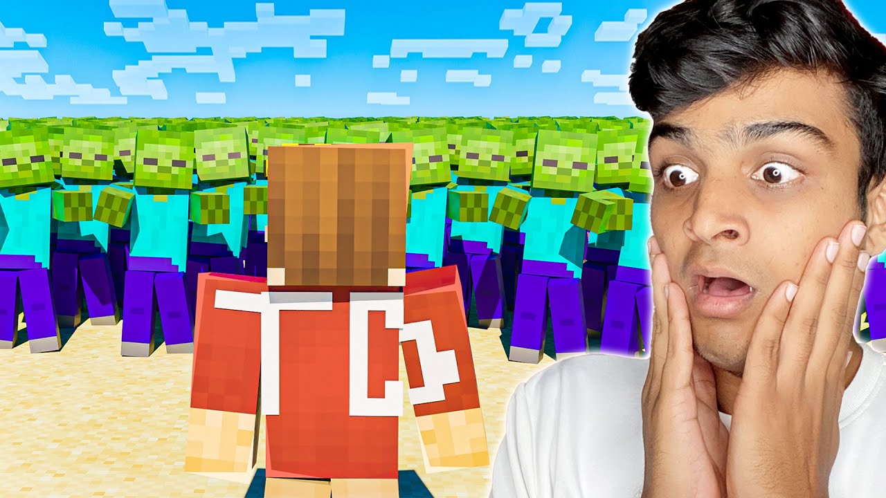 1 Vs 10,000 MOBS