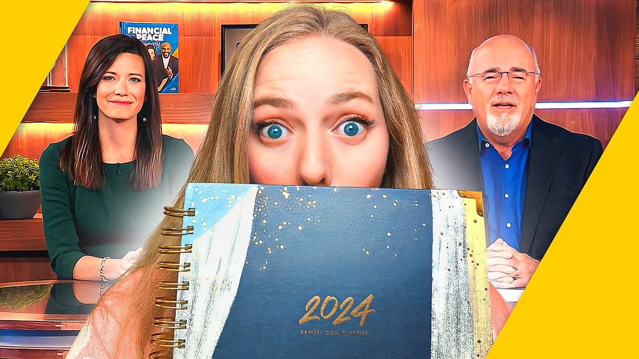 Unboxing 2024 Ramsey Goal Planner