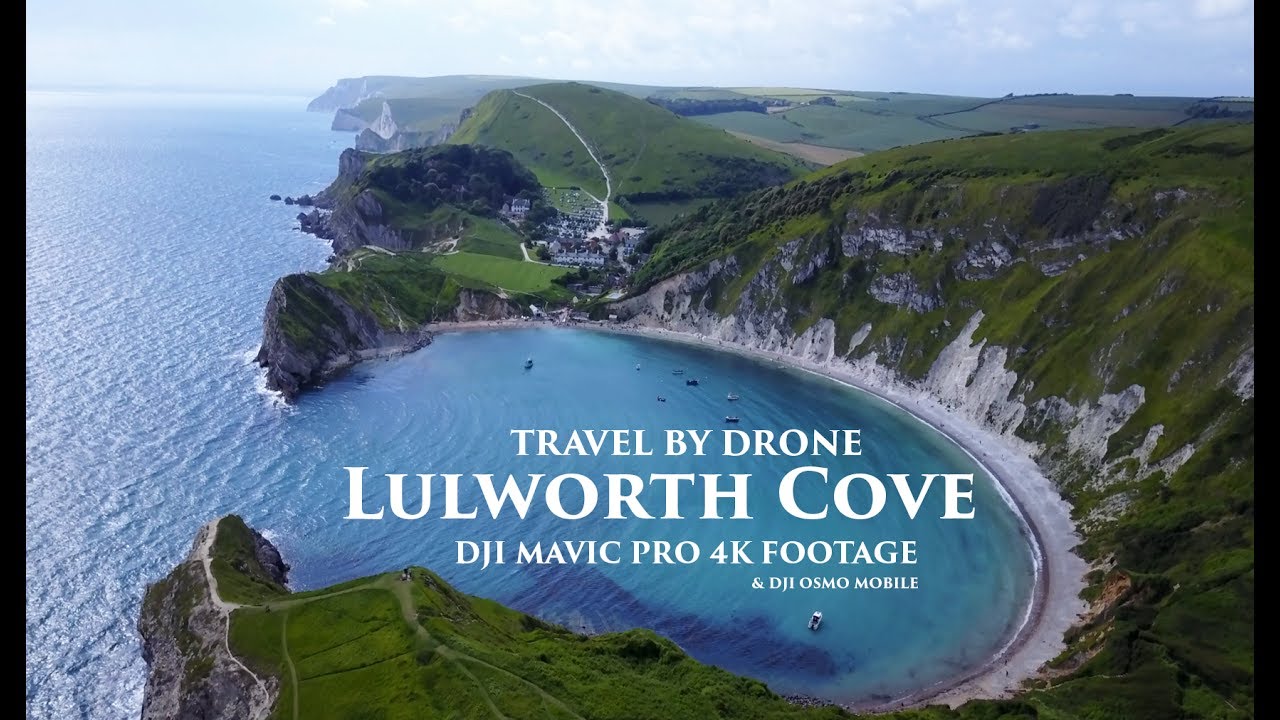 TRAVEL BY DRONE - DJI MAVIC PRO 4K - LULWORTH COVE, DORSET