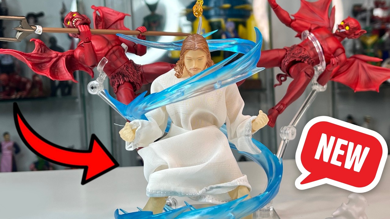NEW* Super Articulated JESUS Action Figure! ( Biblical Adventures )