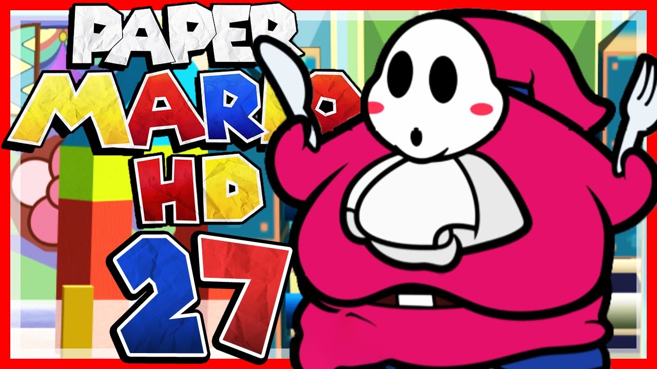 PAPER MARIO HD # 27 ⭐ Zugfahren in der Spielzeugkiste