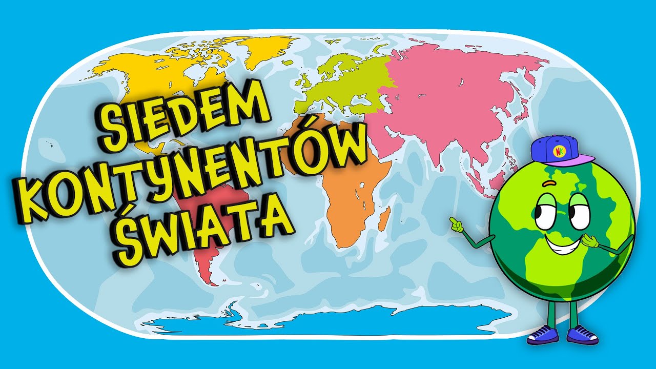 Siedem Kontynentów Świata 🌍| Czym są Kontynenty? Film Edukacyjny