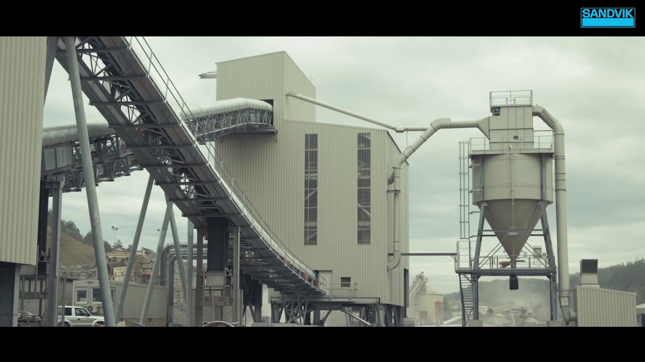 Sandvik SmartPlant at Fond des Vaulx Quarry in Belgium