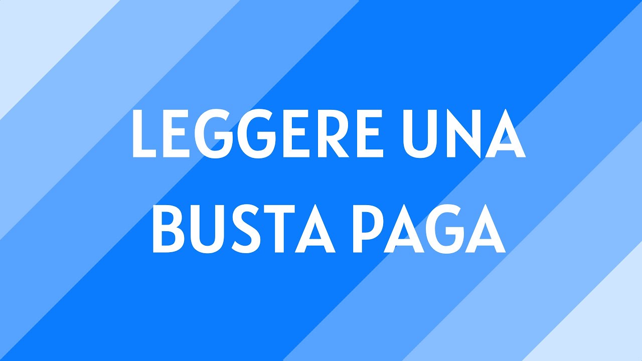 #42 La busta paga