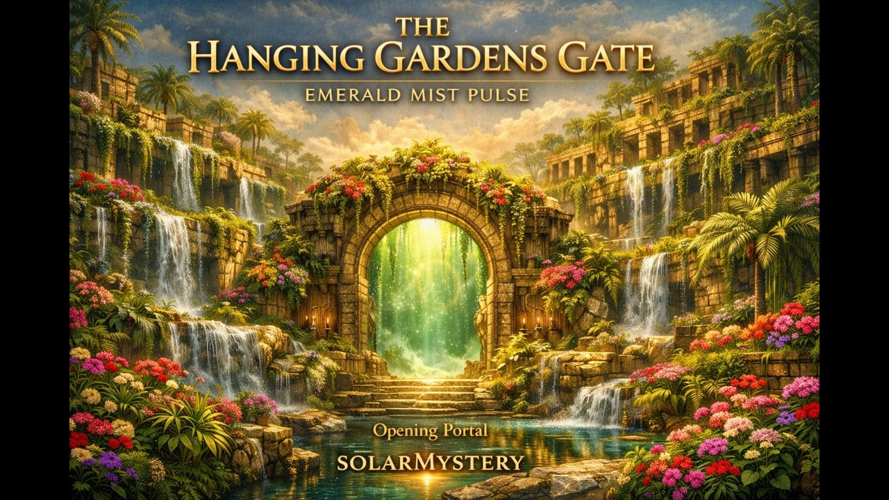 🌿 The HANGING GARDENS Gate — EMERALD Mist Pulse | Official Audio