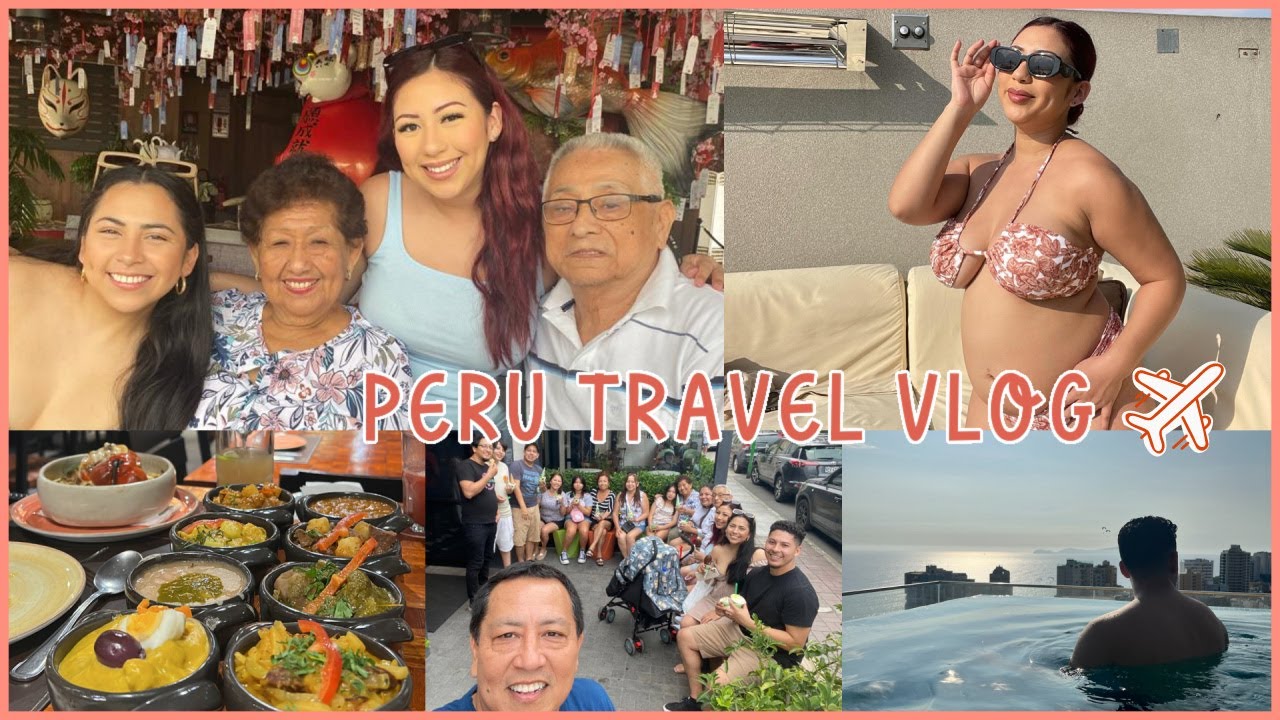 PERU VLOG 🇵🇪 | Traveling While Pregnant + Victor's First Time in Peru!