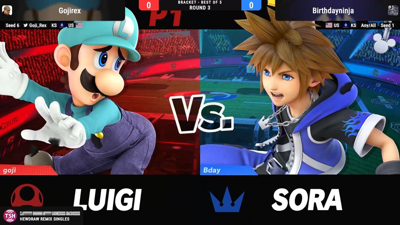 COMGG HDR Singles RR - Gojirex vs Birthdayninja