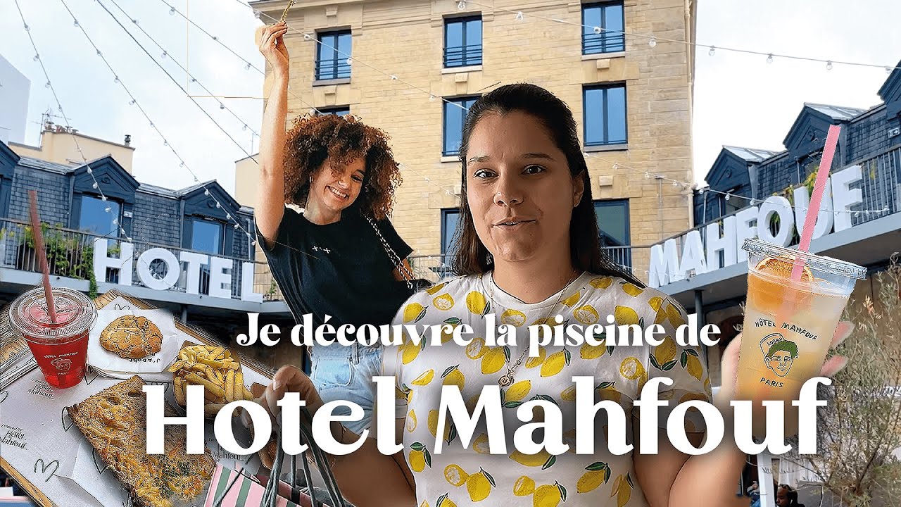 Je découvre la piscine de l'Hôtel Mahfouf 🛎  @LenaSituations