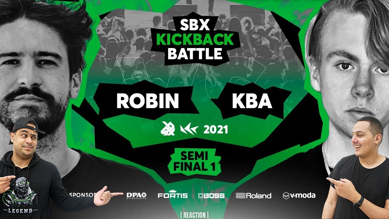 Robin vs KBA | Semifinal 1 | SBX KBB21: LOOPSTATION EDITION | REACTION
