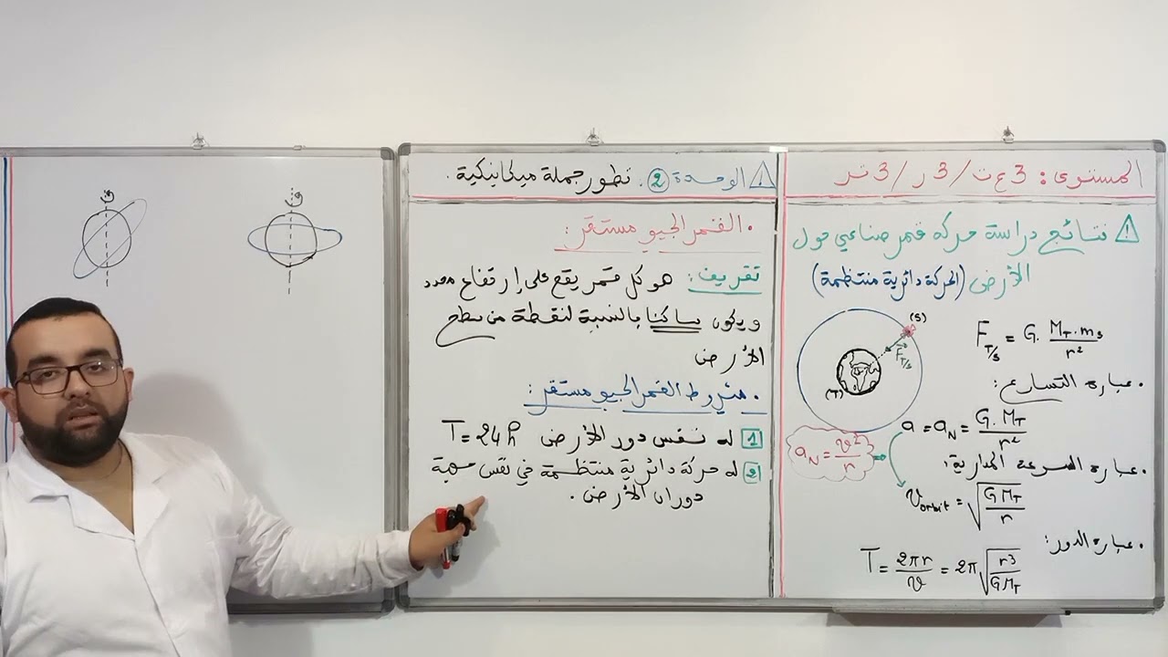 الحصة #05 : القمر الجيو مستقر - ما يجب أن تعرفه ؟ - شرح مفصل