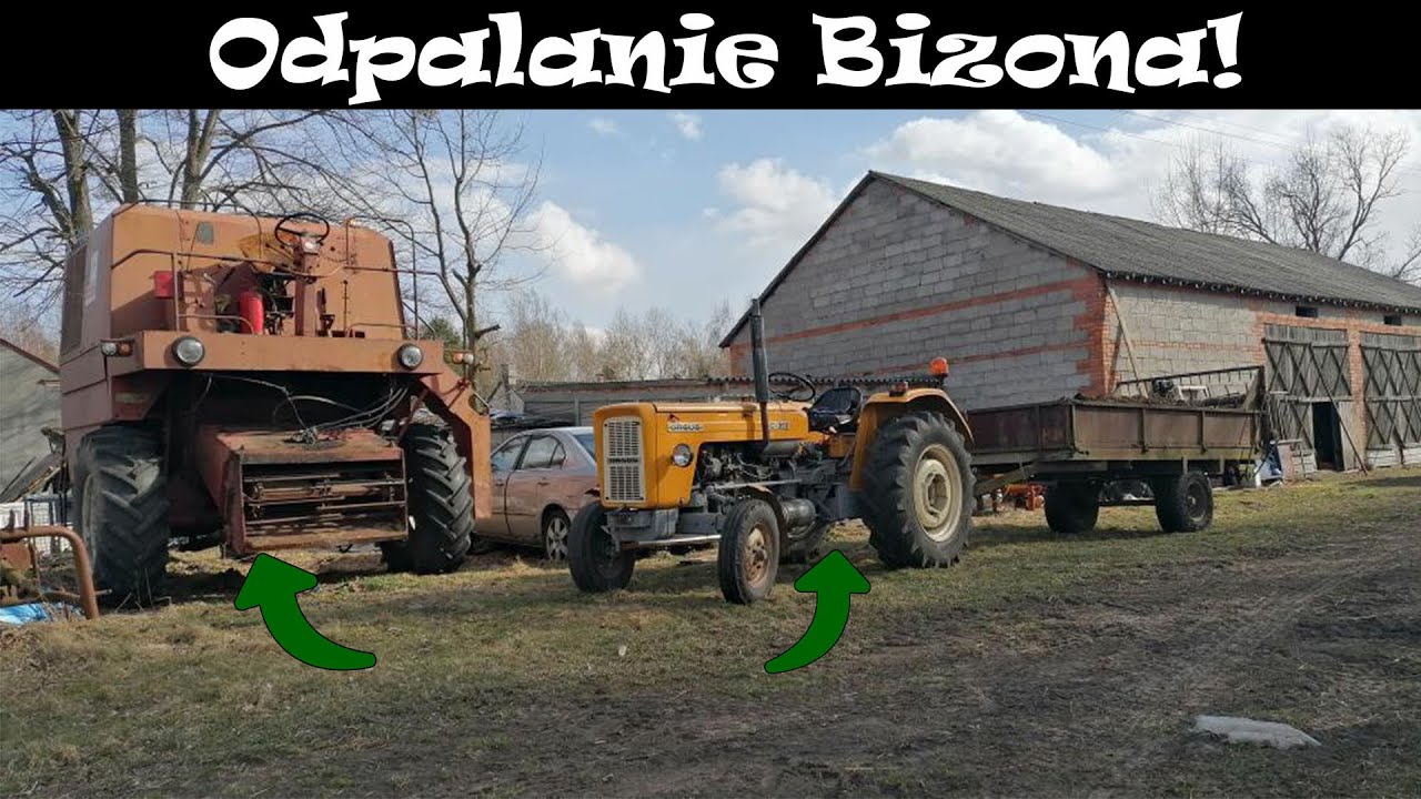 Odpalanie Bizona😱Nowa Kamera✔ Wożenie Obornika🚜