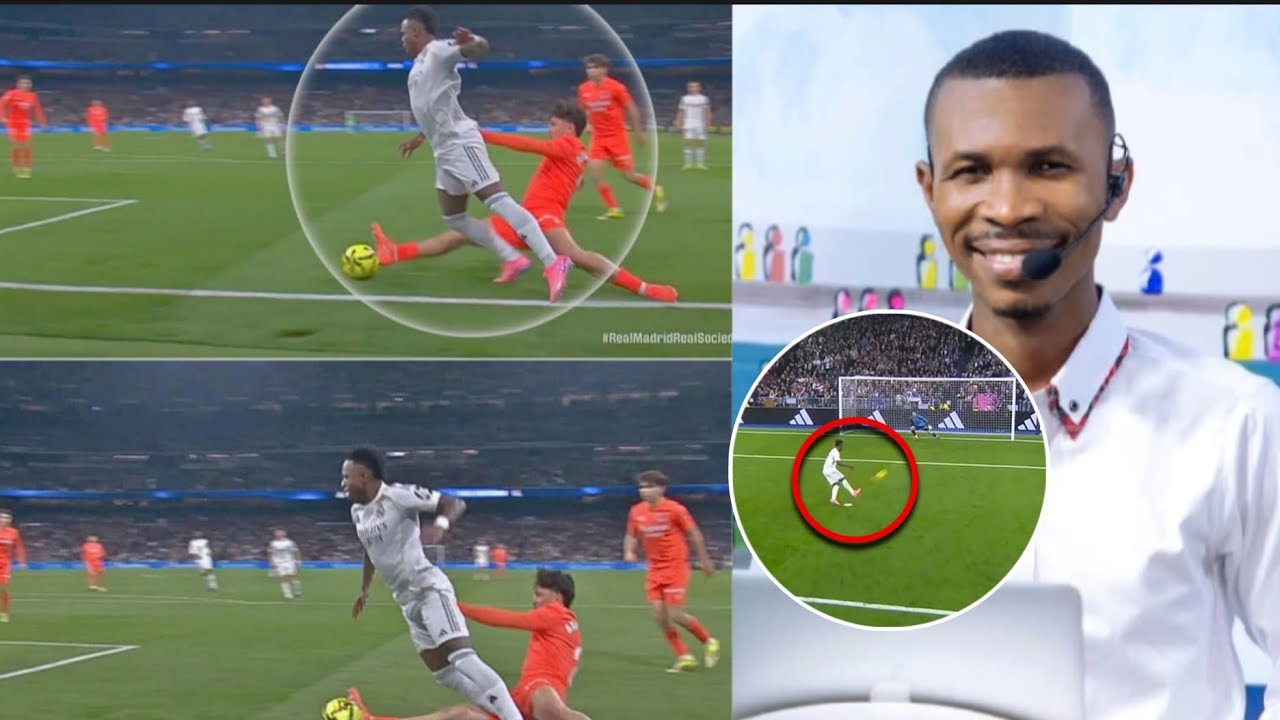 DEBLOZAY PETE SOU DEZYÈM PENALTI REAL MADRID LA MEN REZON KI KOZ PALE ANPIL YO .