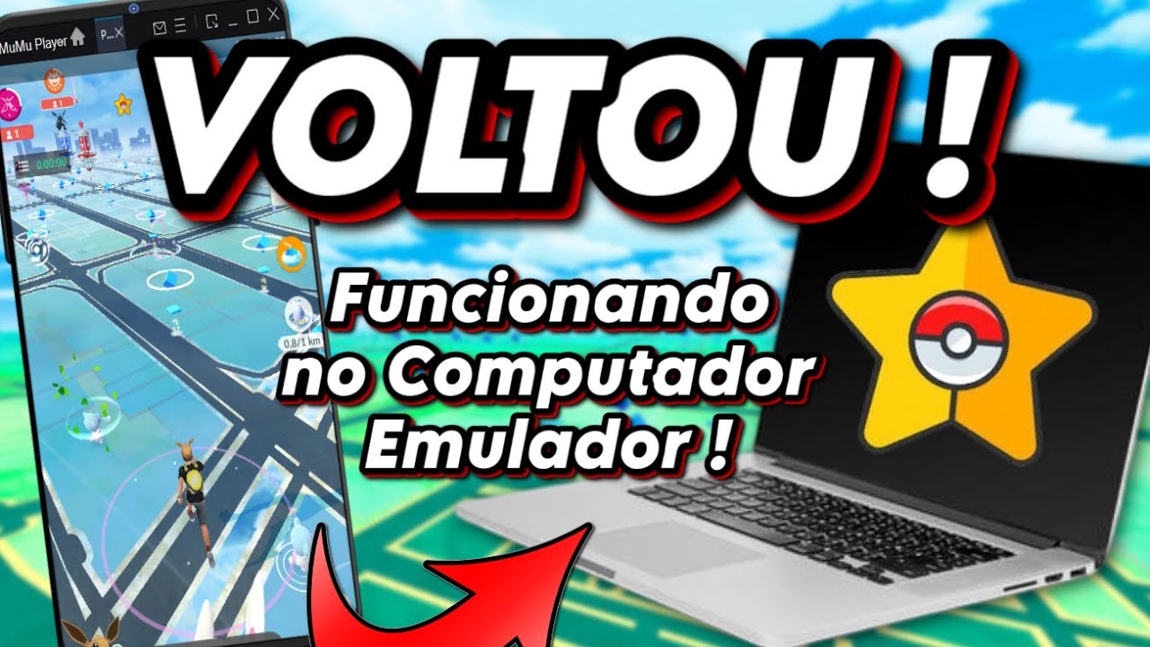 VOLTOU ! PGSHARP No EMULADOR ! POKEMON GO No COMPUTADOR Funcionando MUMU PLAYER TUTORIAL COMPLETO