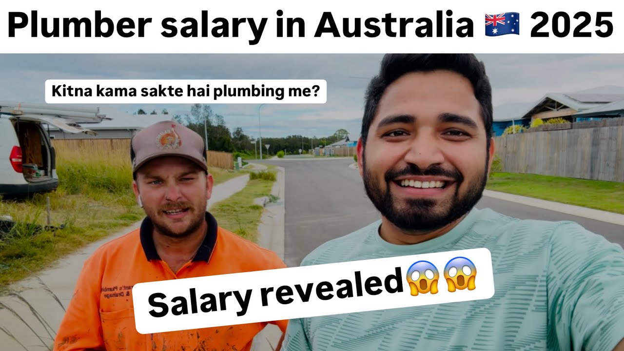 How much Plumber earns in Australia 🇦🇺 2025 | high paying jobs| Indians in Australia |