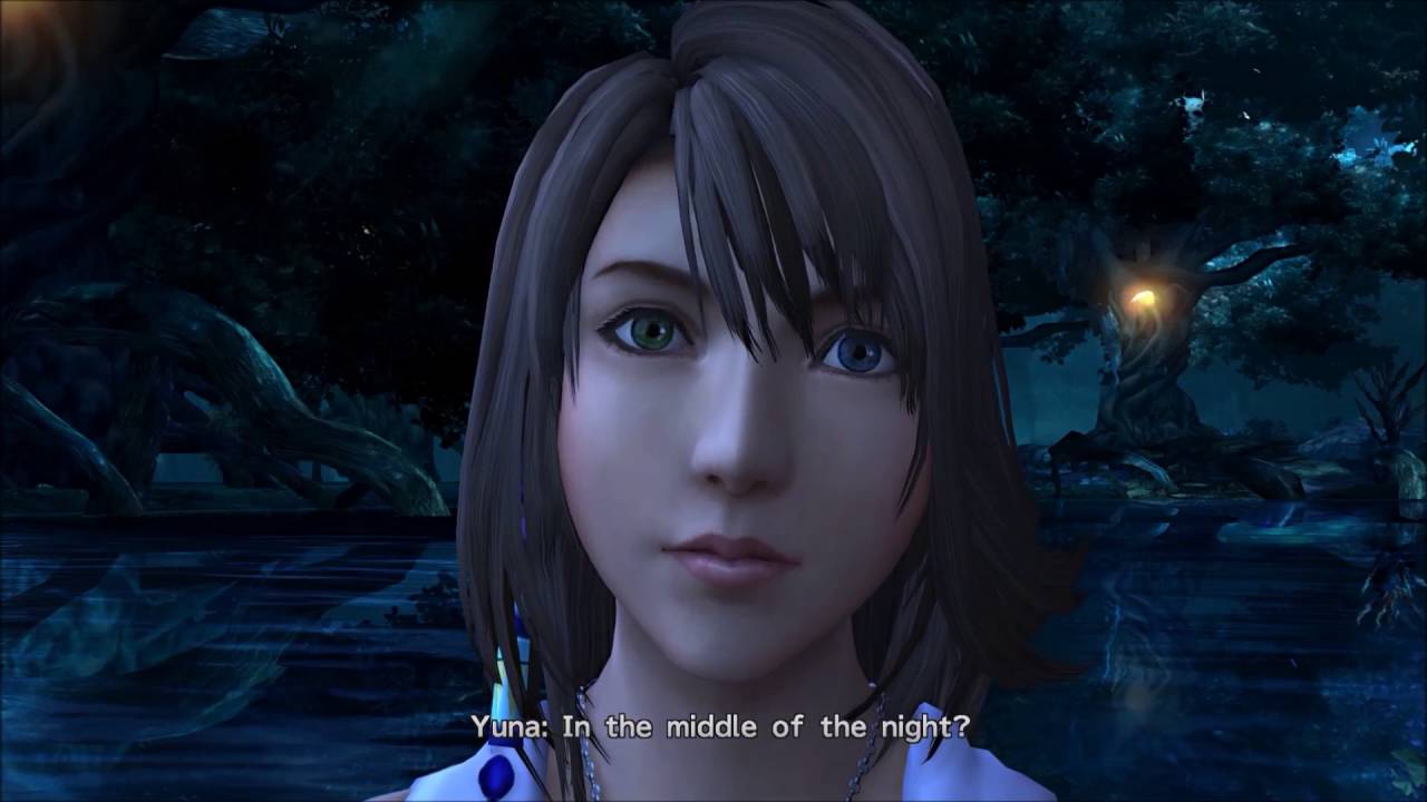 Сцена любви Тидуса и Юны (Final Fantasy X HD Remastered) 1080p 60