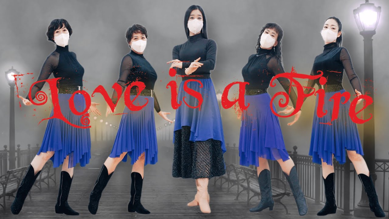 Love Is A Fire / Hanseeyeon Linedance / Intermediate waltz