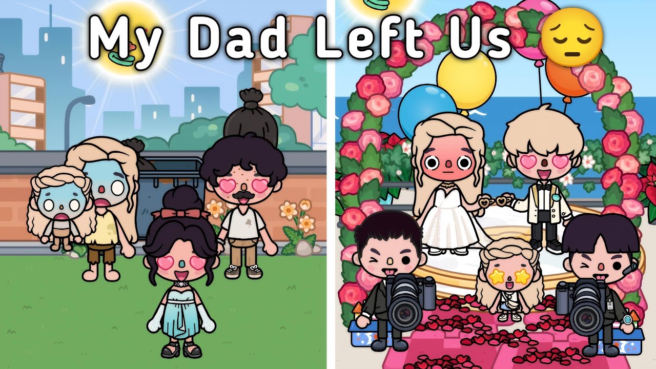 My Dad Left Us Because We Were Poor😔 | New Toca Boca Story | Toca Life Story | Toca World | My Tocyy