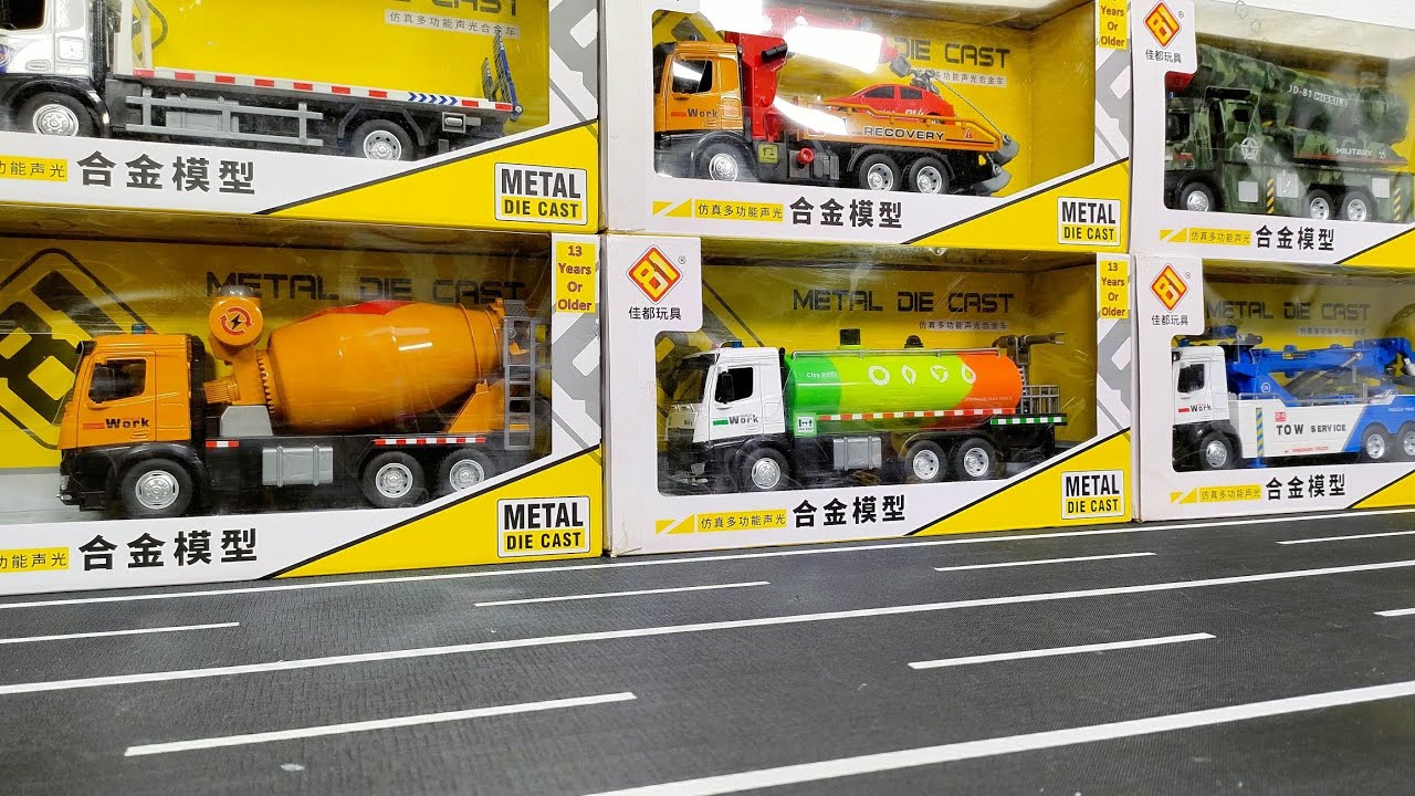 Satisfying With Diecast Truck Unboxing | Miniature Truck Review