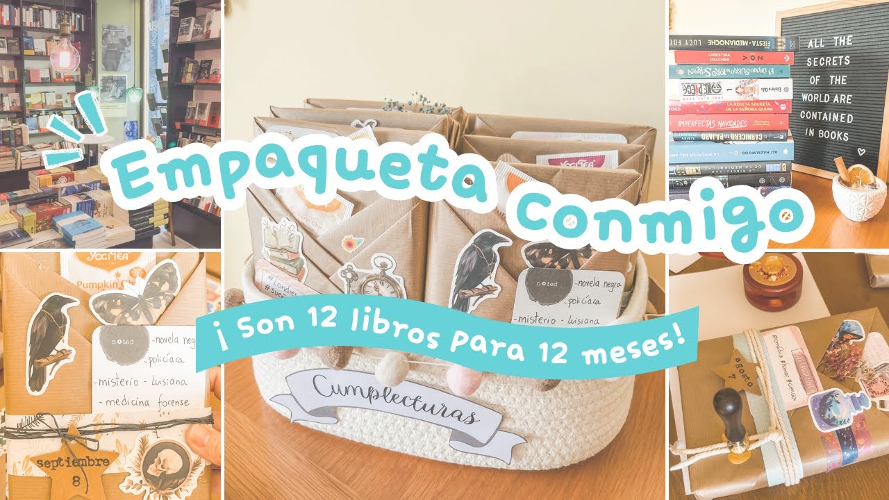 Empaqueta conmigo estos libros: 12 libros para 12 meses