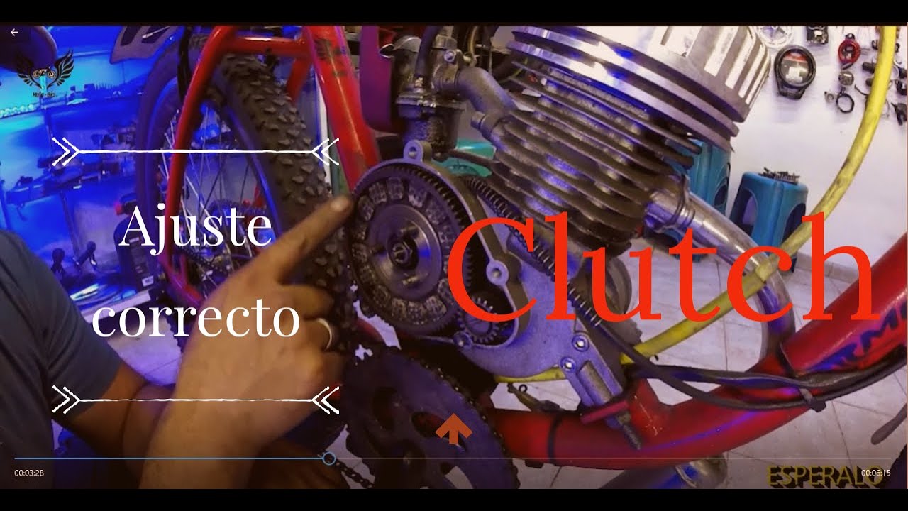 CLUTCH//AJUSTE CORRECTO//MOTOBICI//CDMX//BICICMOTOS//BICILCETAS CON MOTOR