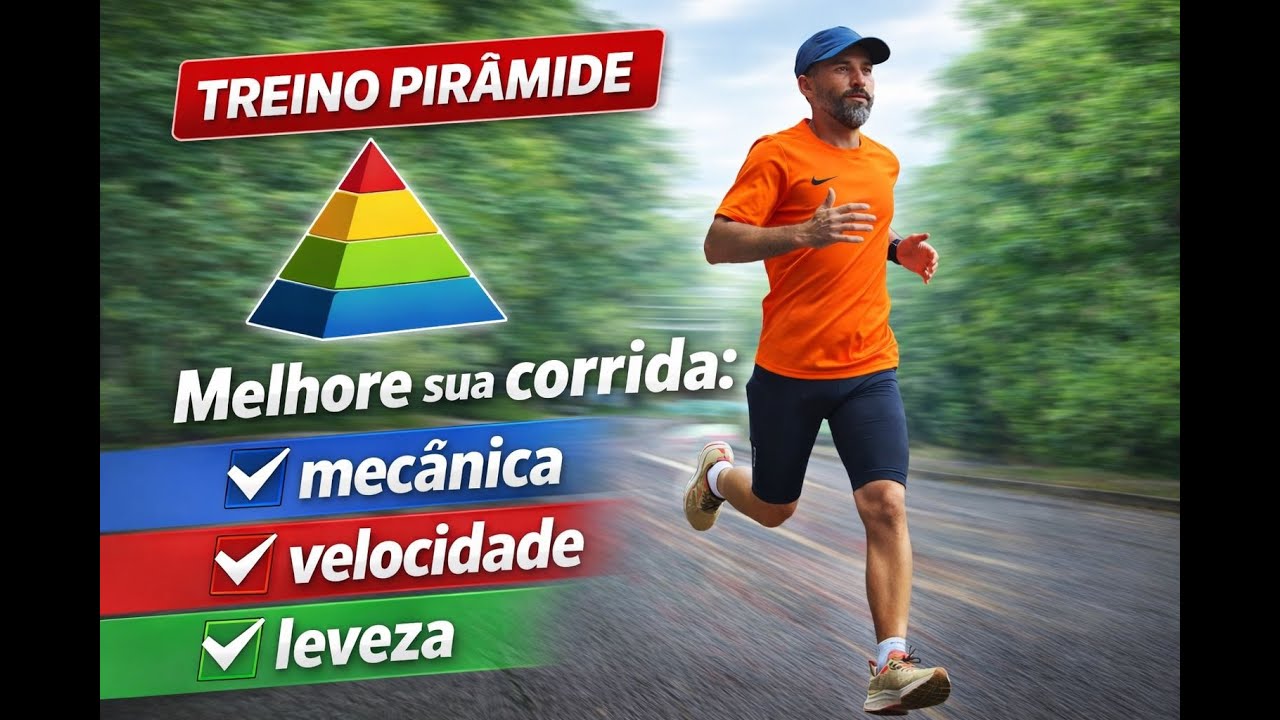 TREINO TÉCNICO CORRIDA PIRÂMIDE, BENEFICIOS NA CORRIDA! #corridasaudável #corridaderua
