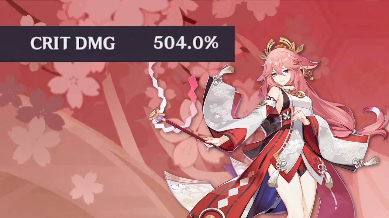What 500% Crit Damage Yae Miko Looks Like