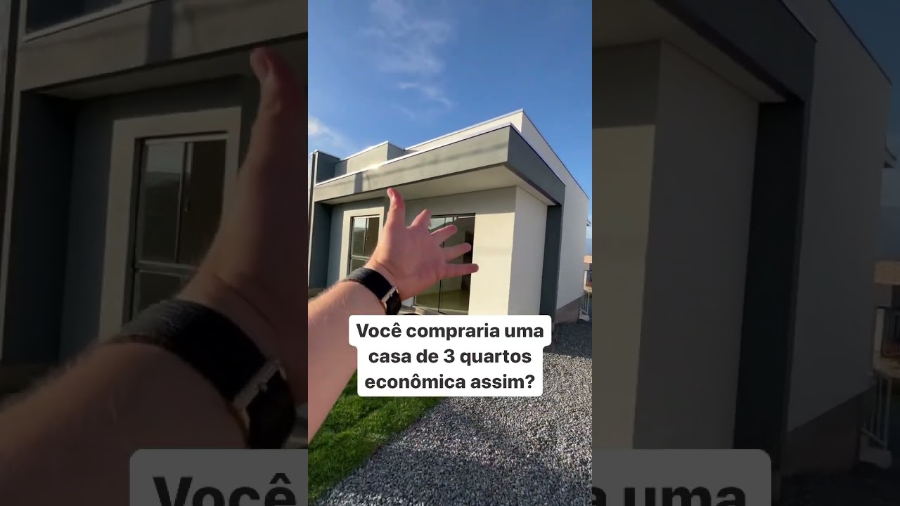 VOC&Ecirc; COMPRARIA UMA CASA DE 3 QUARTOS ECON&Ocirc;MICA ASSIM?