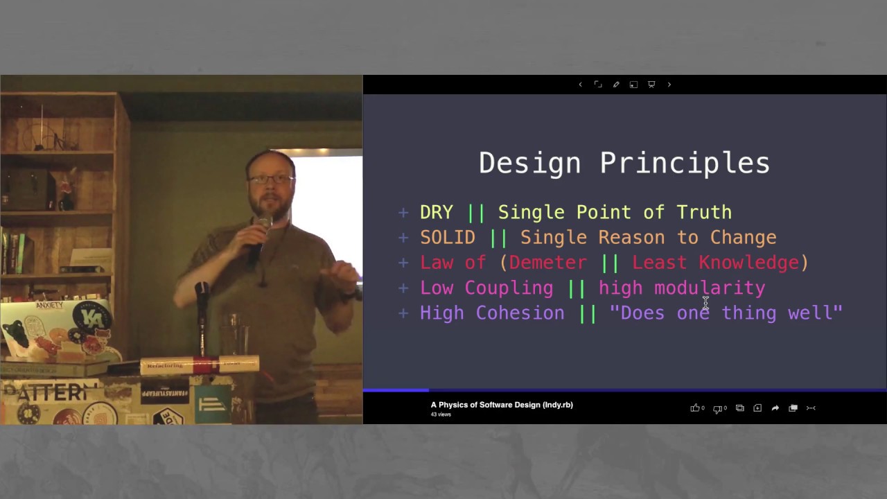 The Physics of Software Design with David Michael Gregg