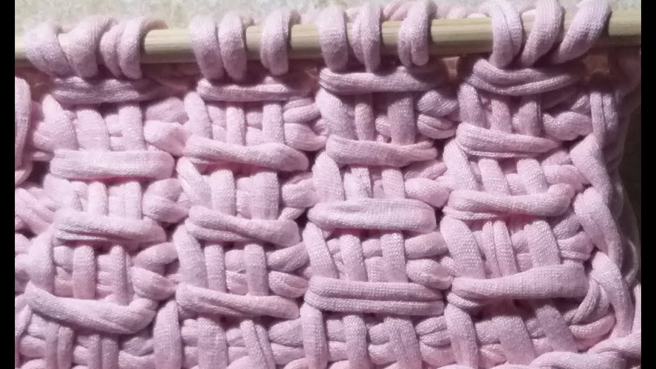 PONTO ALGODÃO OU LAÇADA EM CROCHE TUNISIANO MARLY THIBES