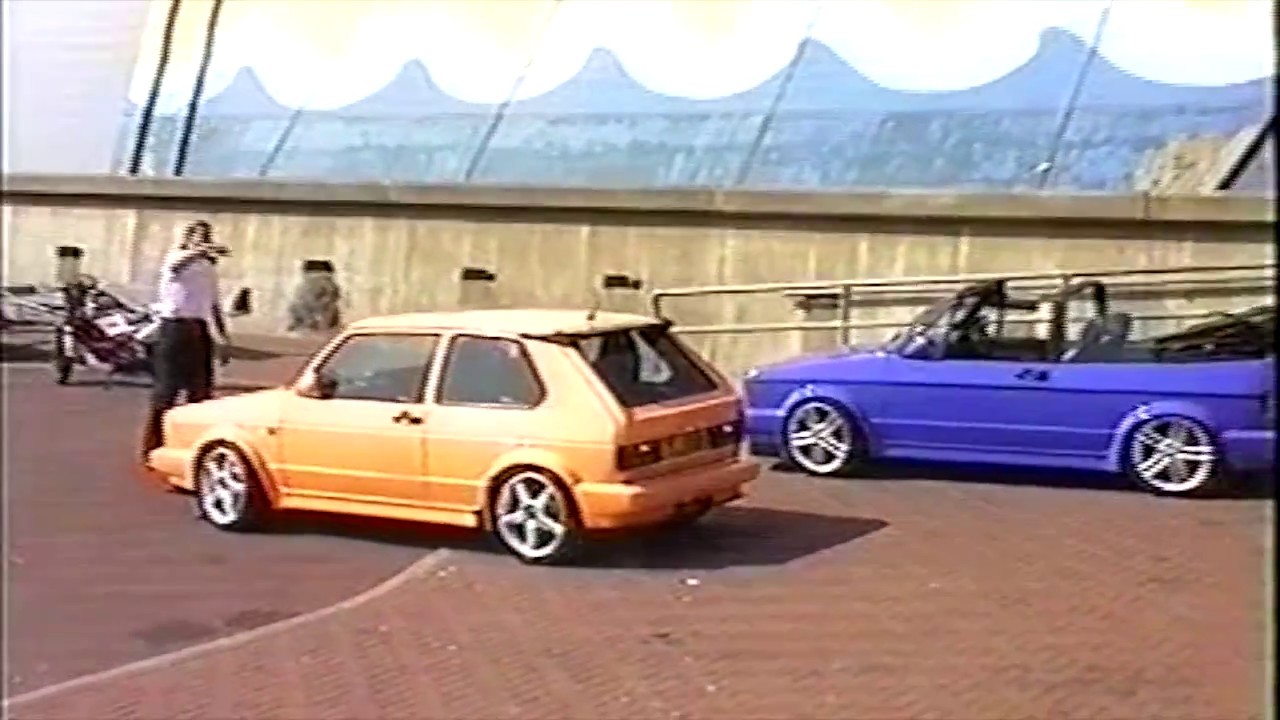 Max Power Blackpool 1996 - Awesome and Deutchcar Mk1 Golfs