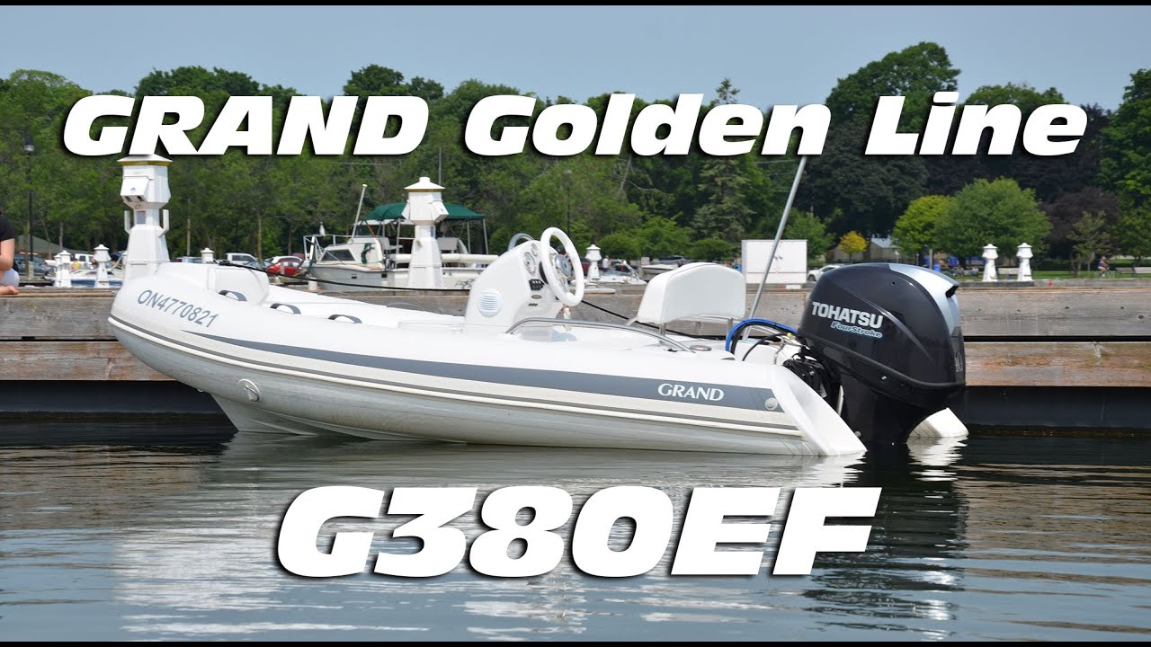 GRAND Golden Line G380EF with 40HP presentation and test drive