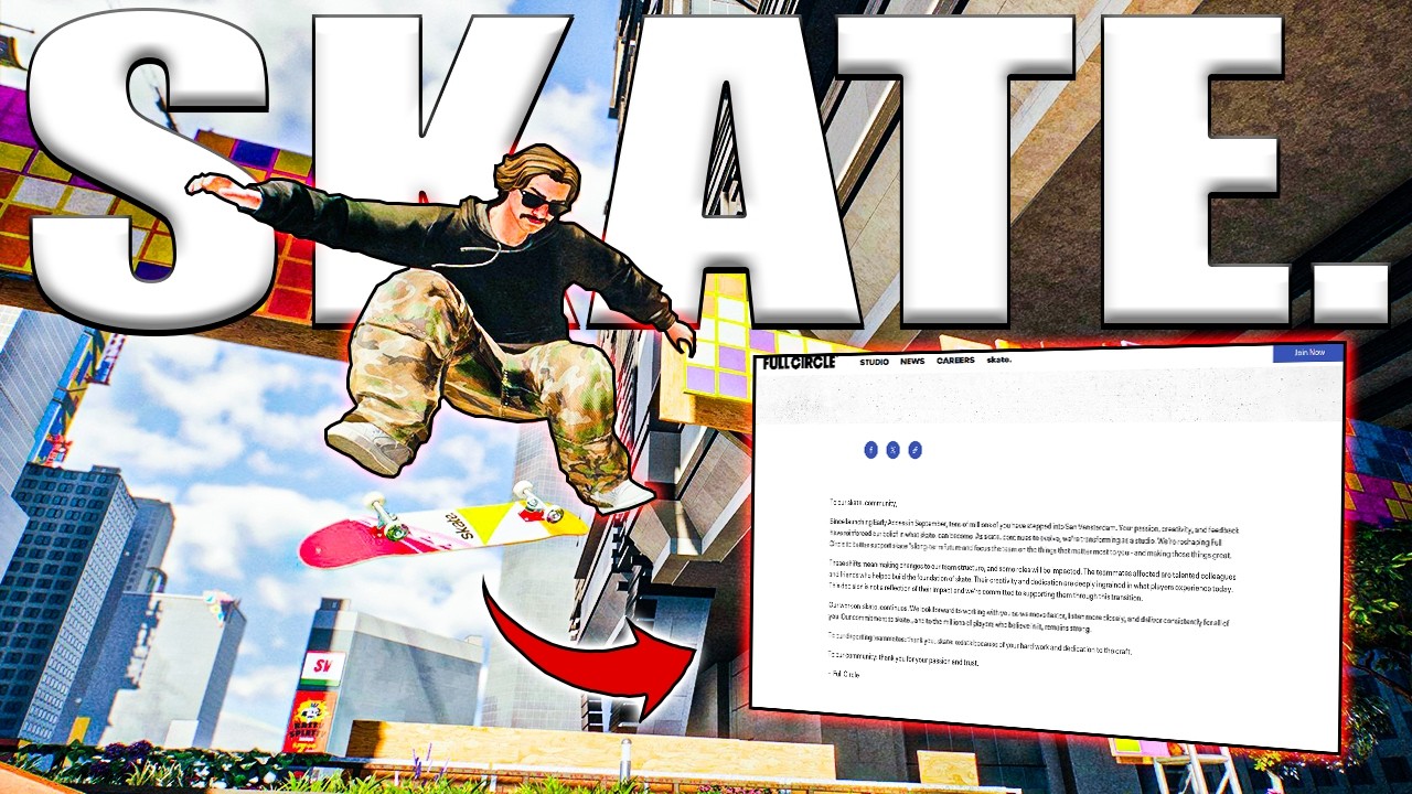 Skate. Just Shared Some GREAT News... Kinda