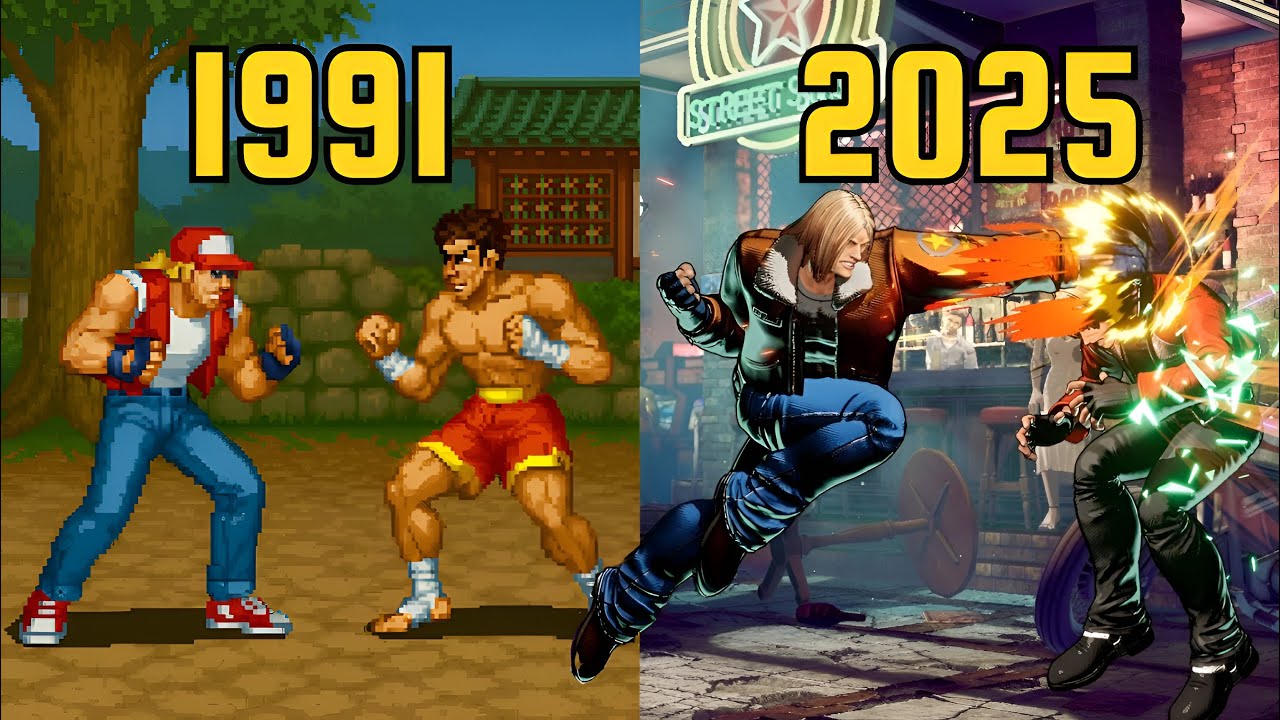 Evolution of Fatal Fury videogames 1991-2025