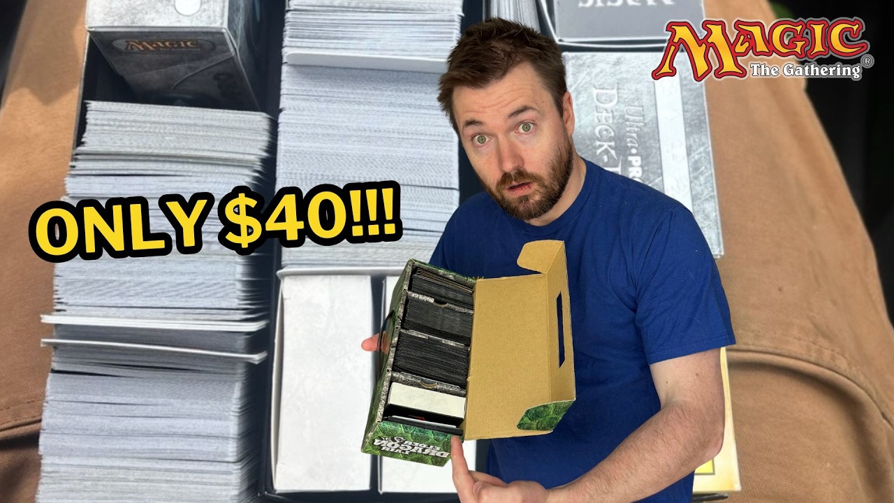 Не верится, что эта коллекция Magic: The Gathering была в комиссионке всего за 40 долларов!