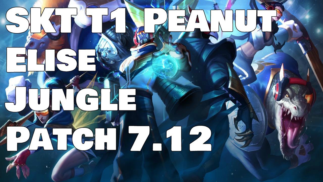 SKT T1 Peanut - Elise vs Lee Sin Patch 7.12