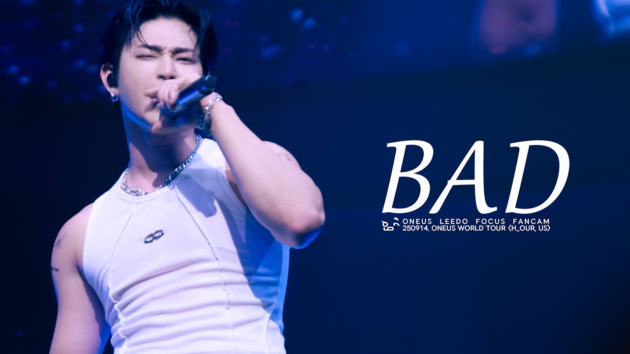 [4K] 250914 ONEUS 이도 | [H_OUR, US] in SEOUL - BAD (ONEUS) (LEEDO FOCUS)