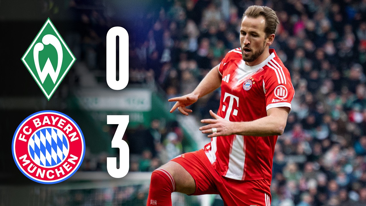500th career goal for Harry Kane! 😳 |&nbsp;Werder Bremen 0-3 FC Bayern |&nbsp;Highlights & Interviews
