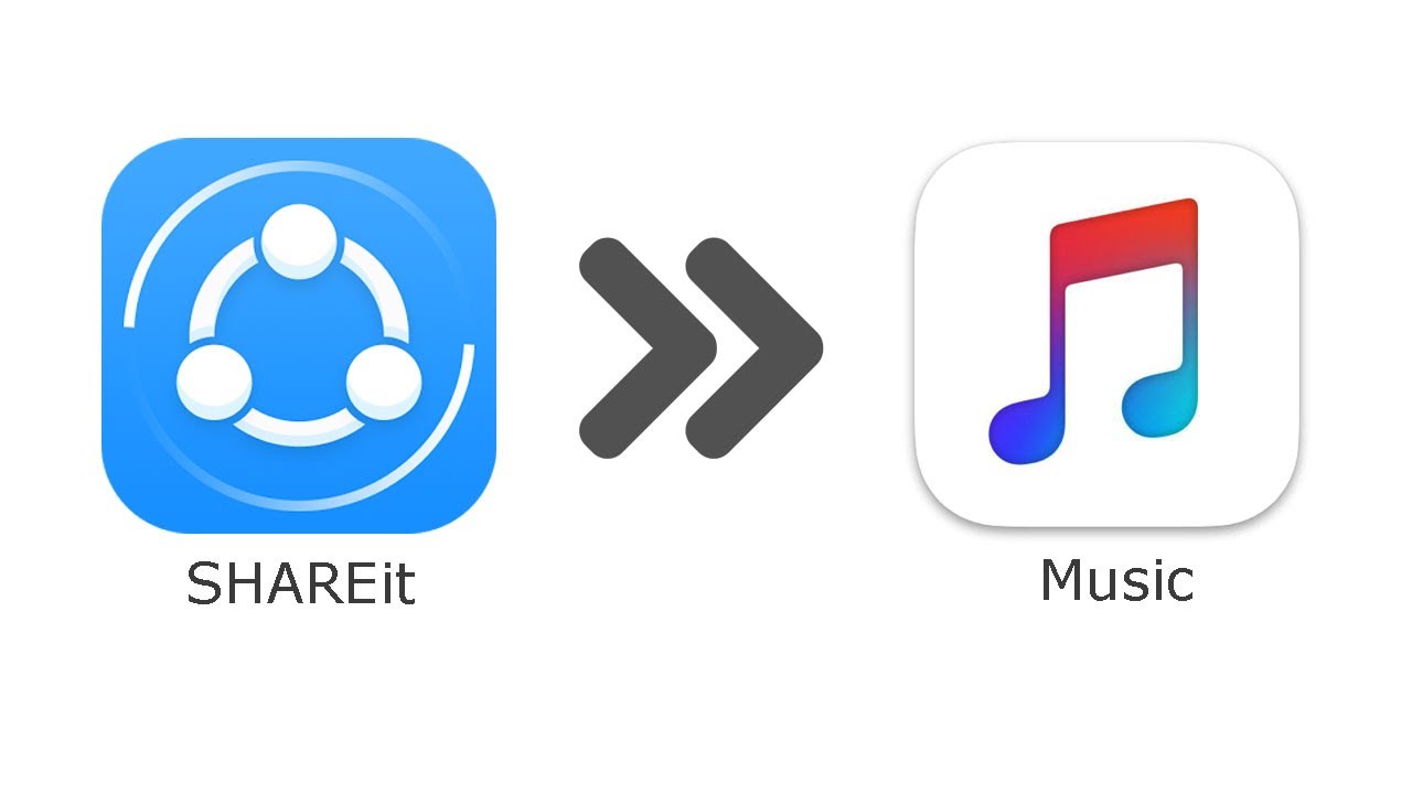 Как перенести музыку из приложения SHAREit в музыкальную библиотеку iPhone