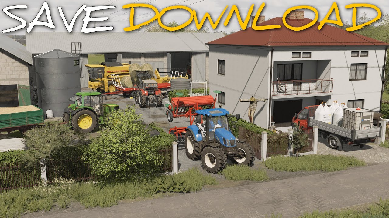 😱DOWNLOAD SAVE!!😱|❤️️Krajów & Łaźniki❤️️|🔥POLSKIE ŚREDNIE GOSPODARSTWO MEGA KLIMAT🌾✔Ozi ▶ FS22