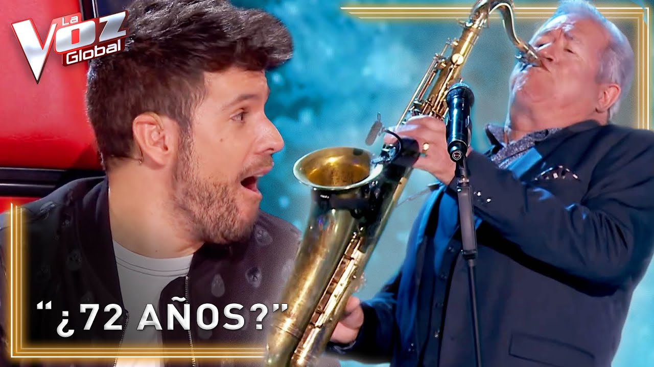 Entrañable SAXOFONISTA deja SIN PALABRAS a los coaches de La Voz Senior | EL PASO #101