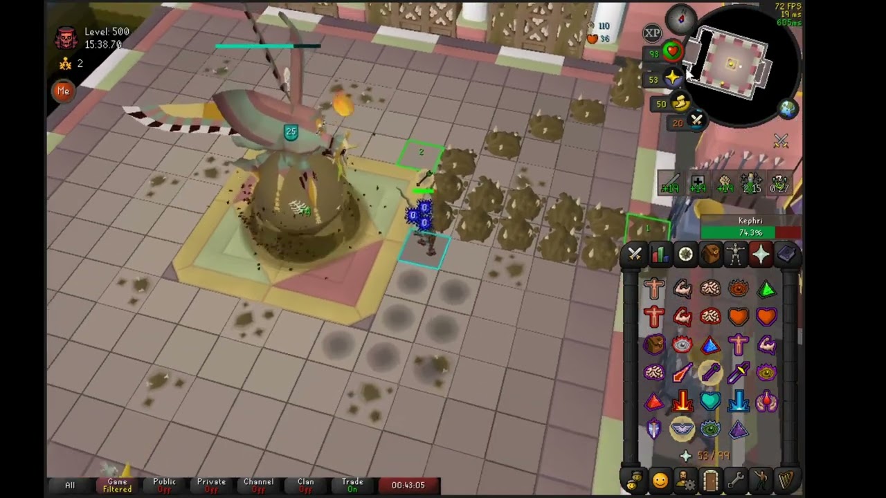 OSRS TOA 500 Invocation More Overlords Ranger Trap Method