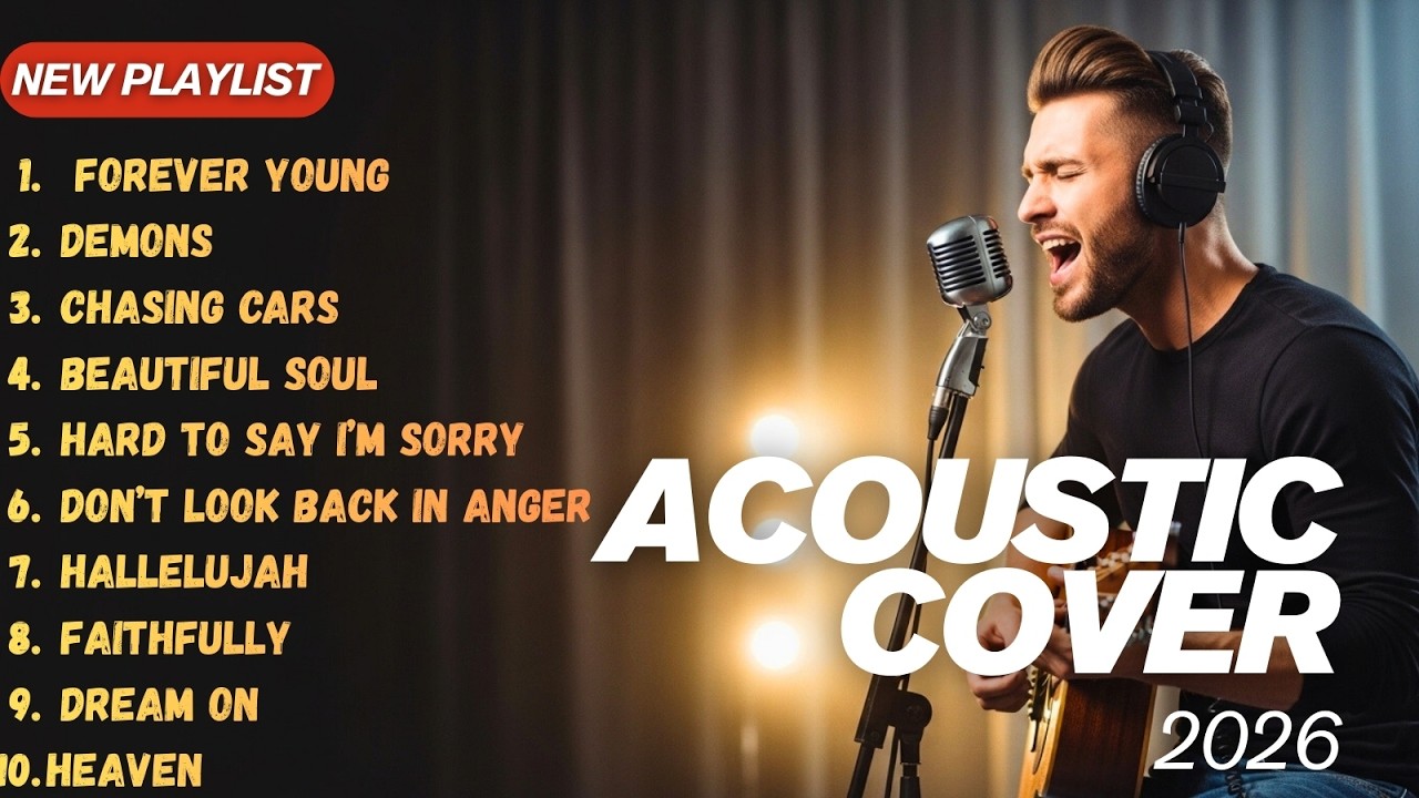 Best Spotify Acoustic Playlist 2026 🎵 | English Love Songs | Positive & Chill Mood