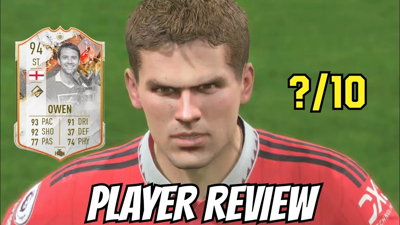 MICHAEL OWEN (94) TROPHY TITANS ICON ! PLAYER REVIEW | FIFA 23 ULTIMATE TEAM