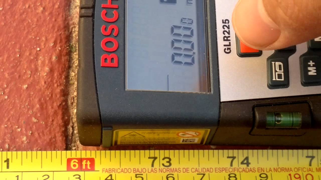 Medidor de Distancia Laser Bosch GLR-225