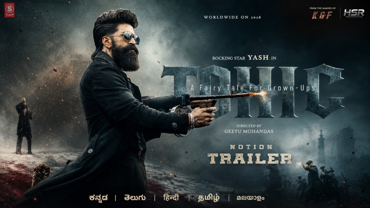 Toxic: Notion Trailer | Yash | Geetu Mohandas | | Kiara Advani | Nayanthara | HSR