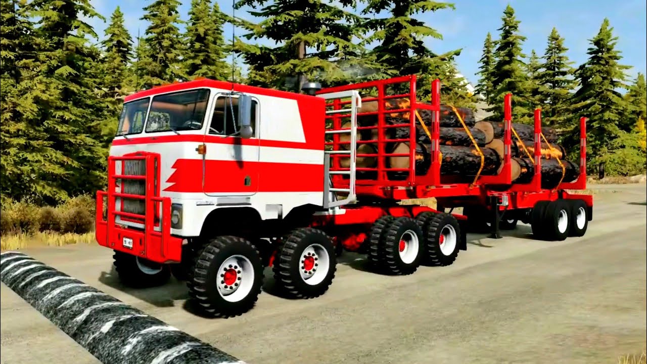 Trucks and Cars vs Speedbumps #49 - Beamng.drive