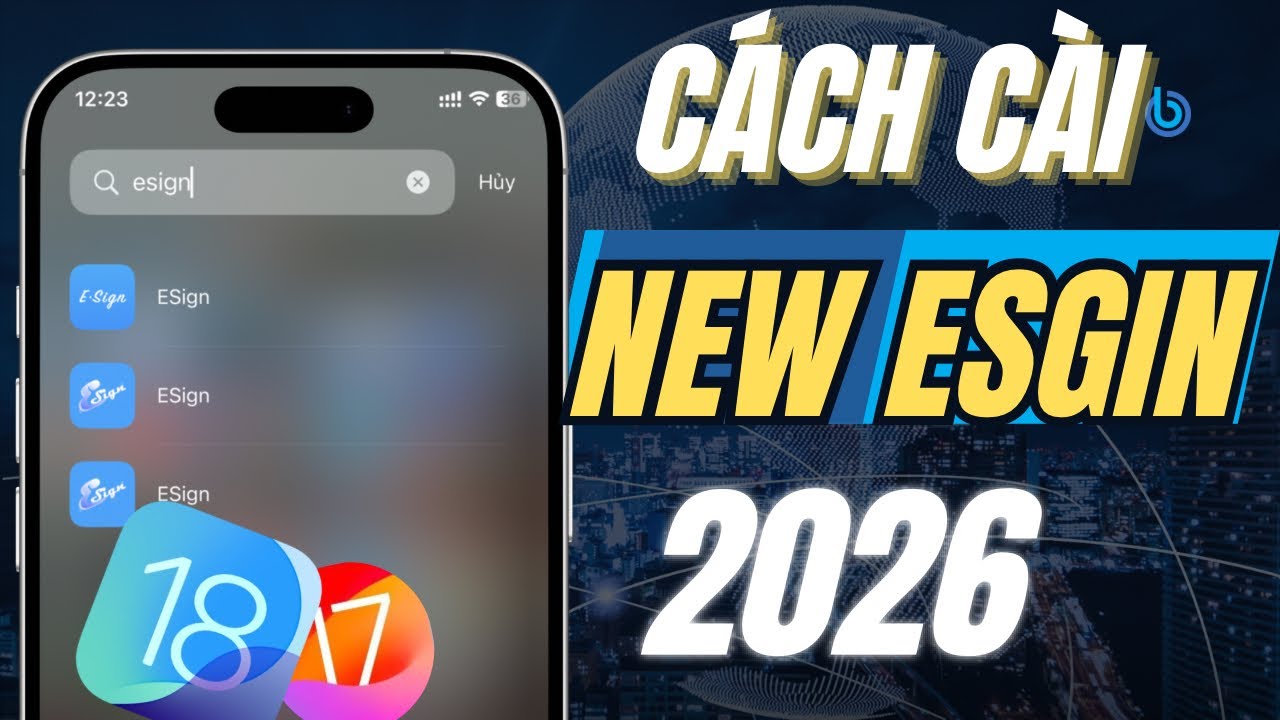 Hướng Dẫn Cài Esign Free Bản Mới Nhất 2026-Esgin New