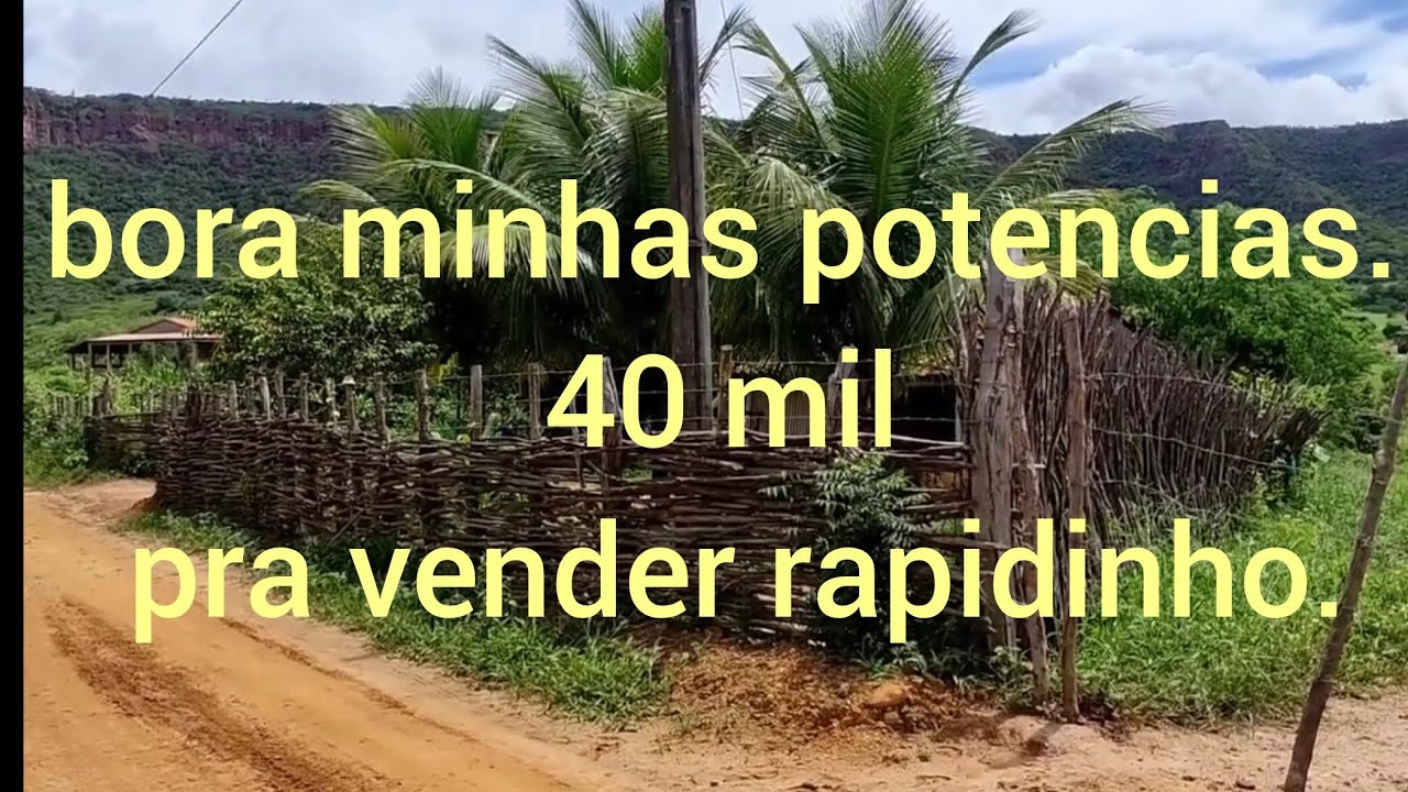 Olha gente qui oportunidade. Sítio bacana esse. 87981363923.